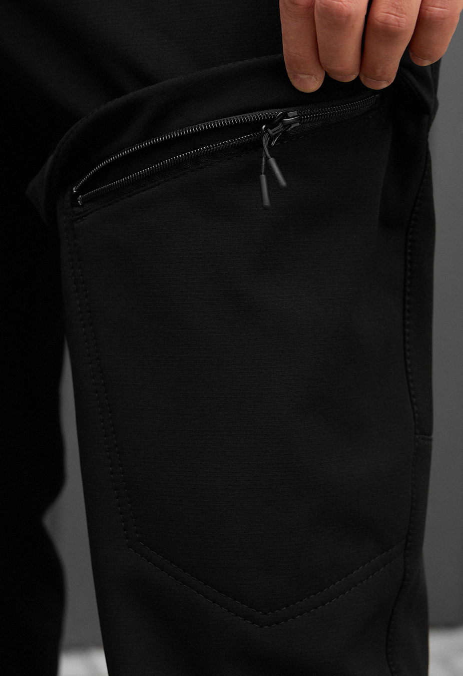 Spodnie ocieplane Staff cu black fleece
