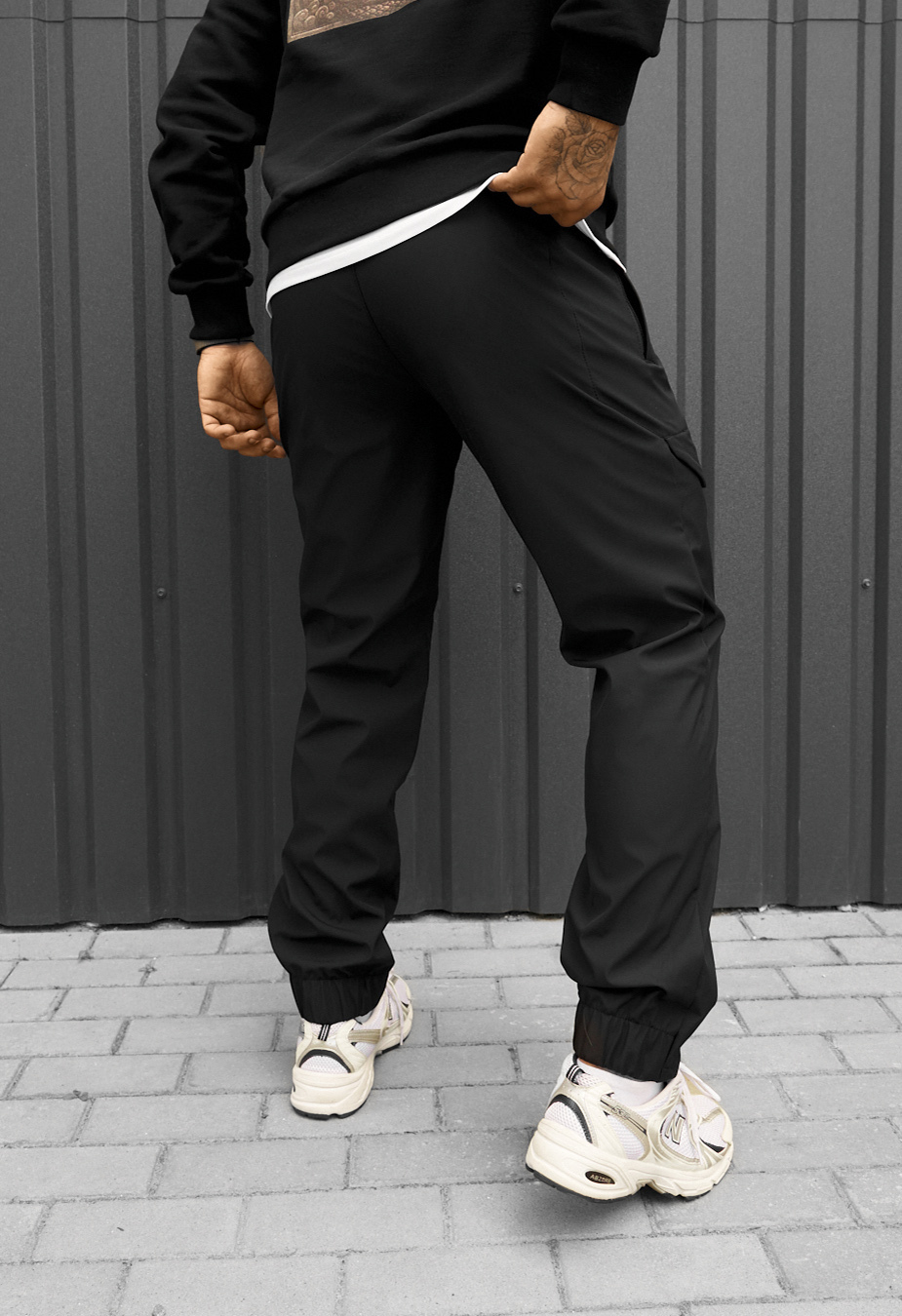 Spodnie Staff ar black fleece