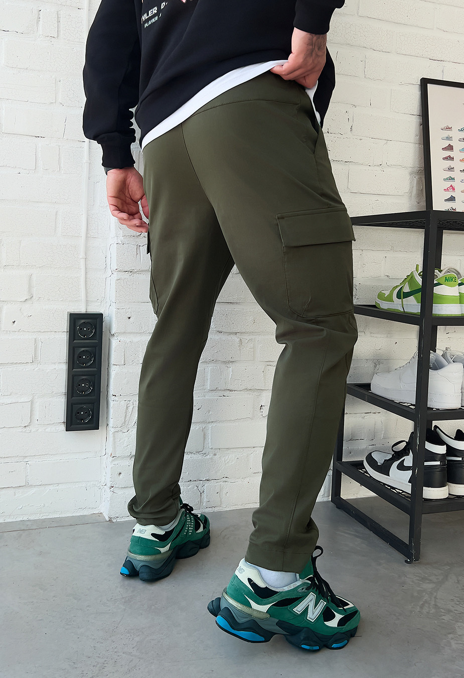 Spodnie Staff cargo copp khaki