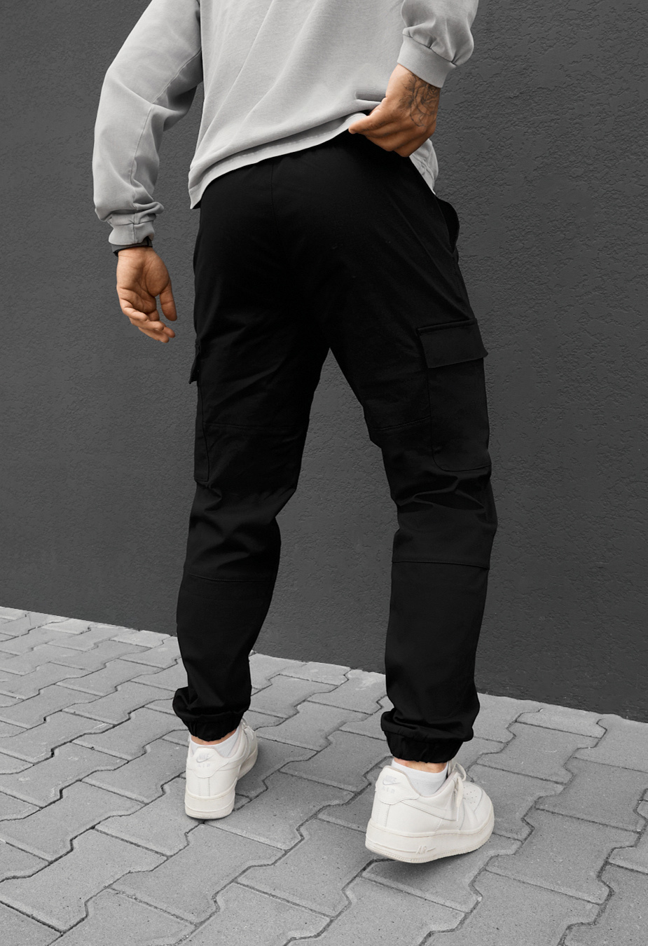 Spodnie Staff hid cargo black