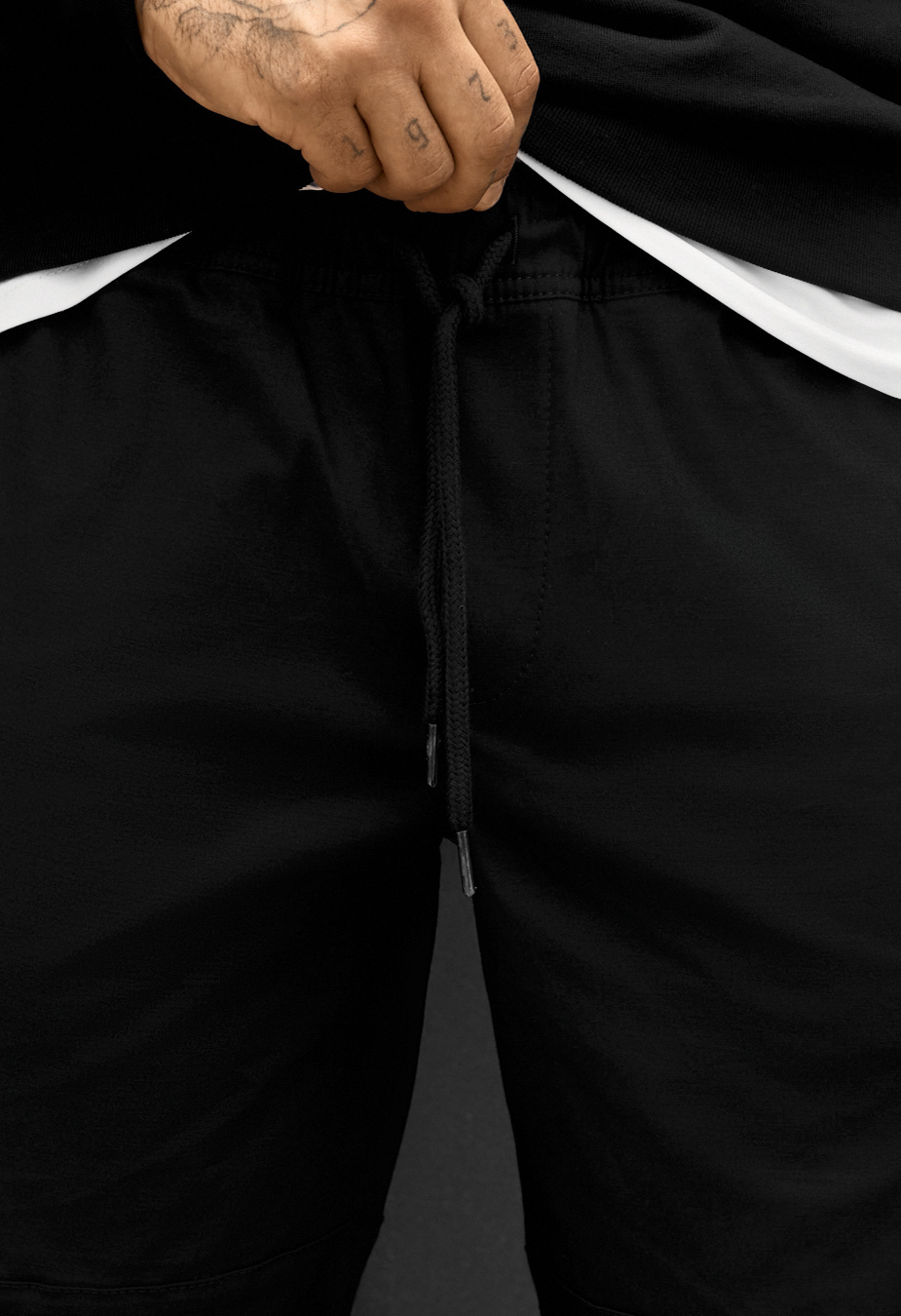 Spodnie Staff hid cargo black