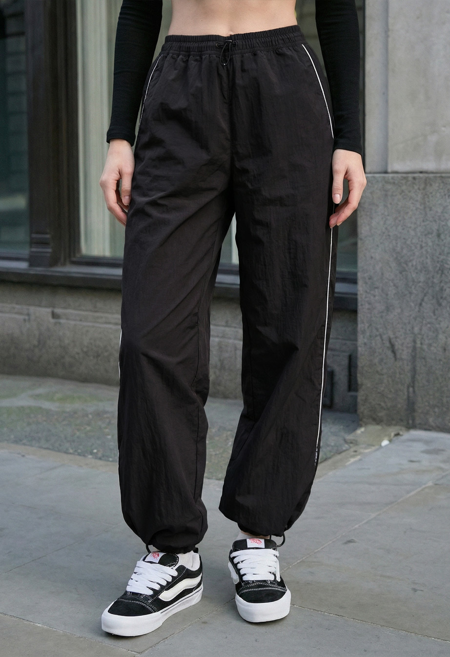 Spodnie Staff sky black reflective