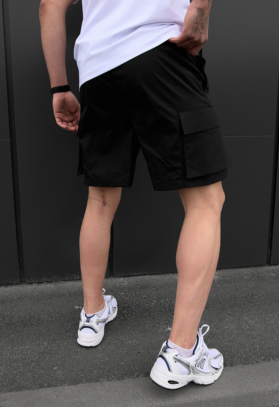 Spodenki  Staff cargo tep black