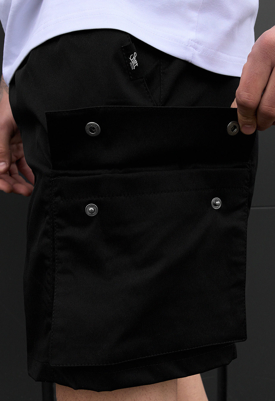 Spodenki  Staff cargo tep black