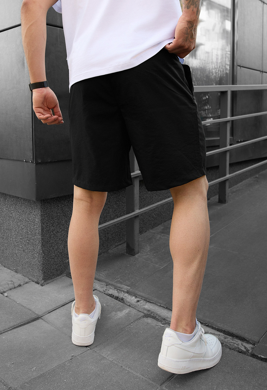 Spodenki chinos Staff ca black