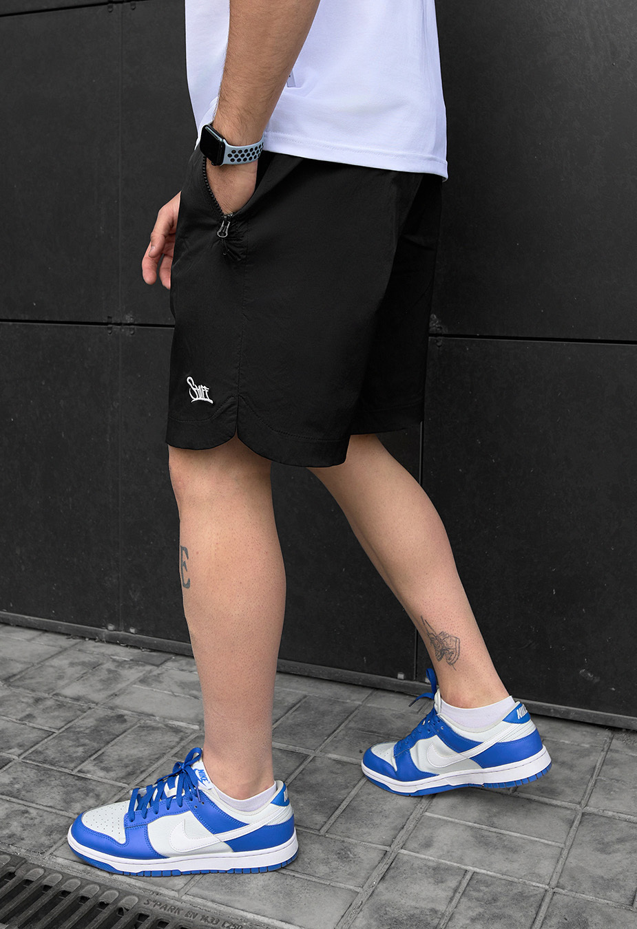 Spodenki chinos Staff loo black logo