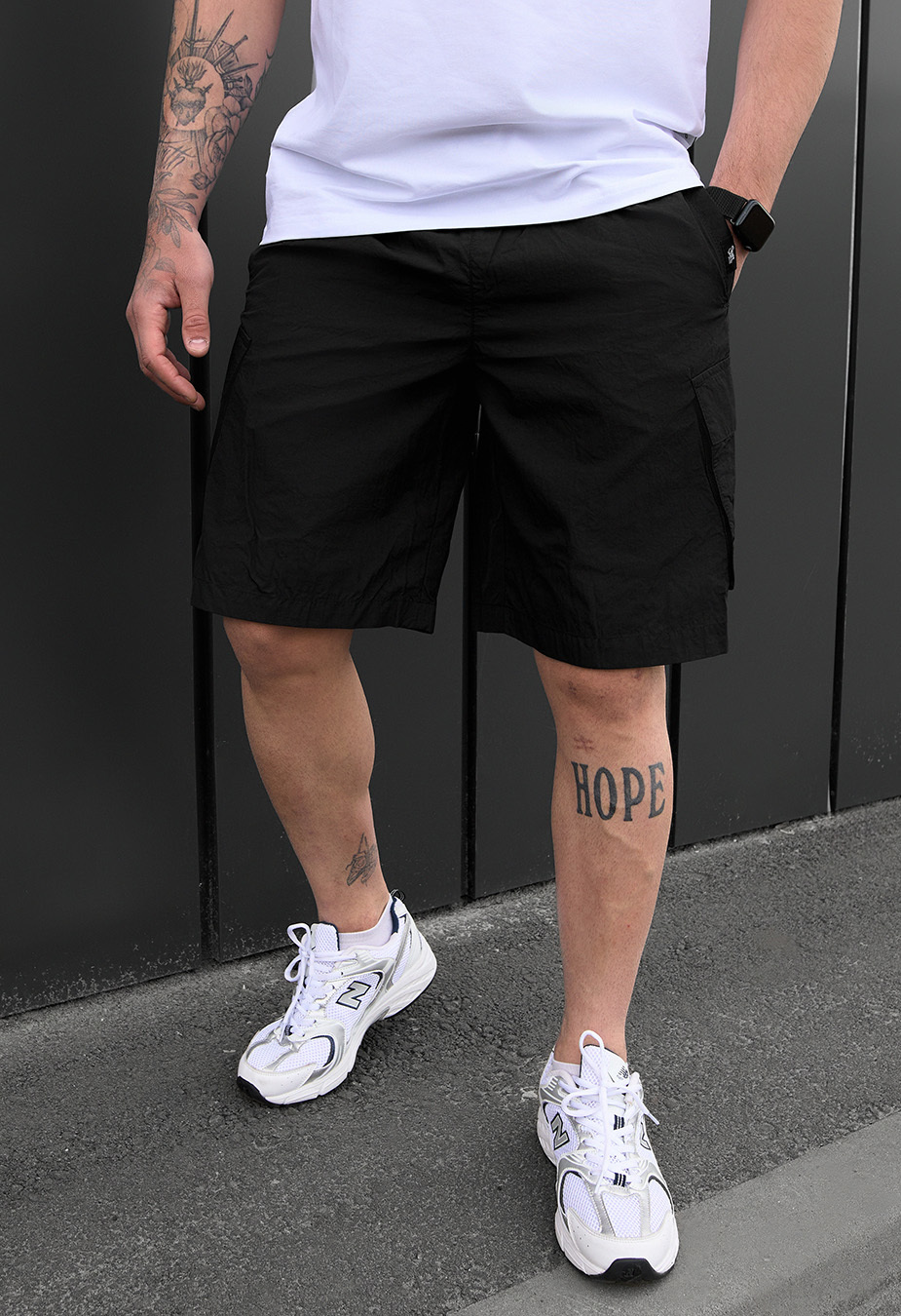 Spodenki Staff bl black