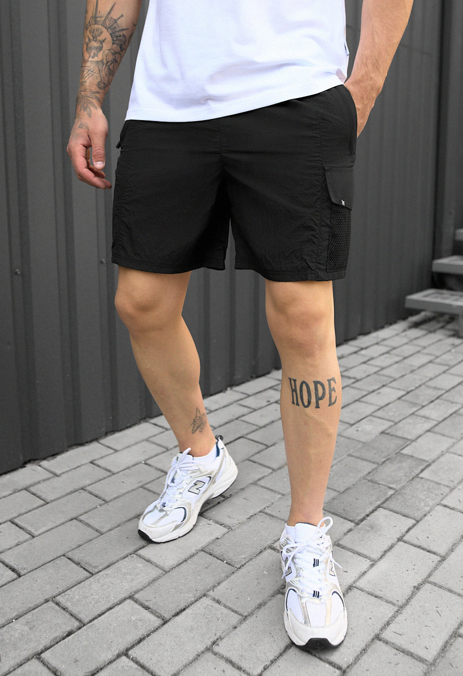 Spodenki plażowe Staff vir black