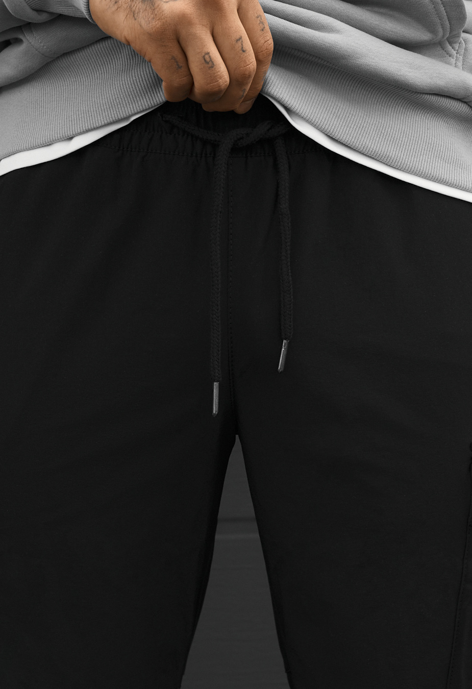 Spodnie Staff cargo ter black