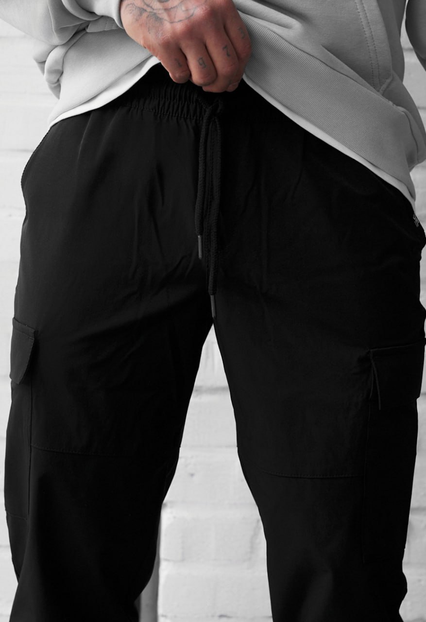 Spodnie Staff cargo hi black