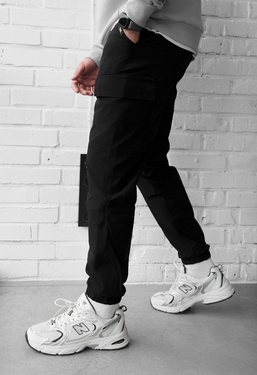 Spodnie Staff cargo hi black