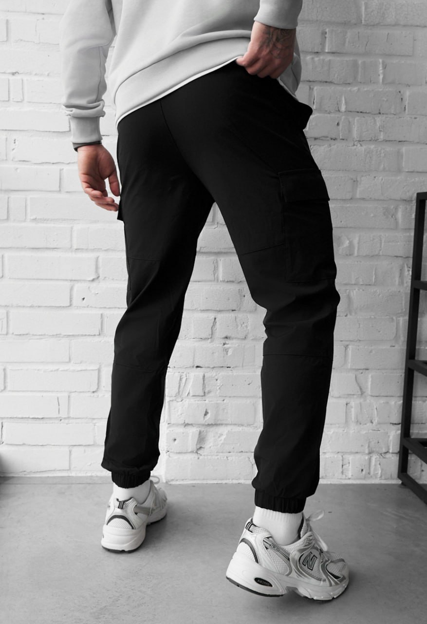 Spodnie Staff cargo hi black