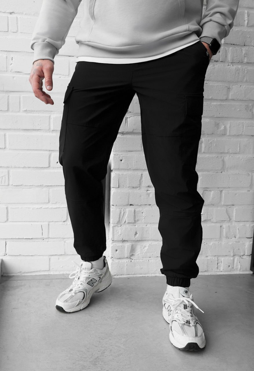 Spodnie Staff cargo hi black