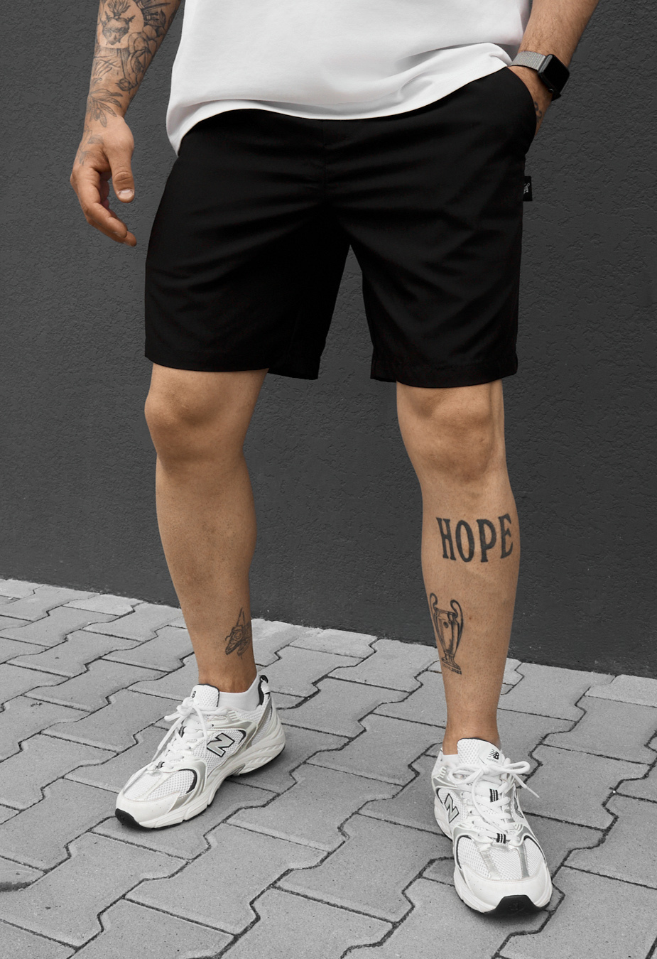 Spodenki Staff ca black