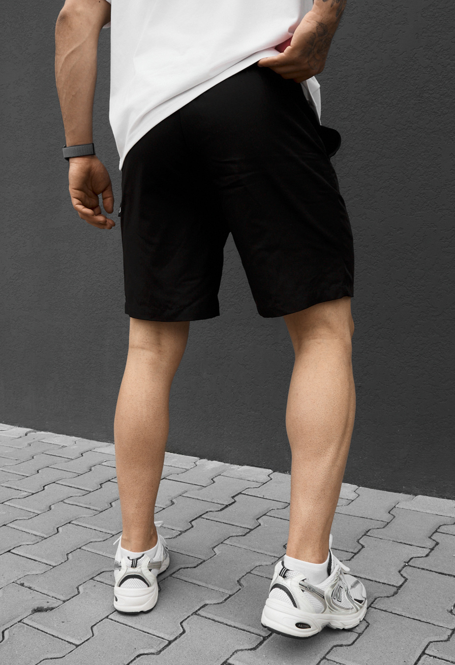 Spodenki Staff ca black