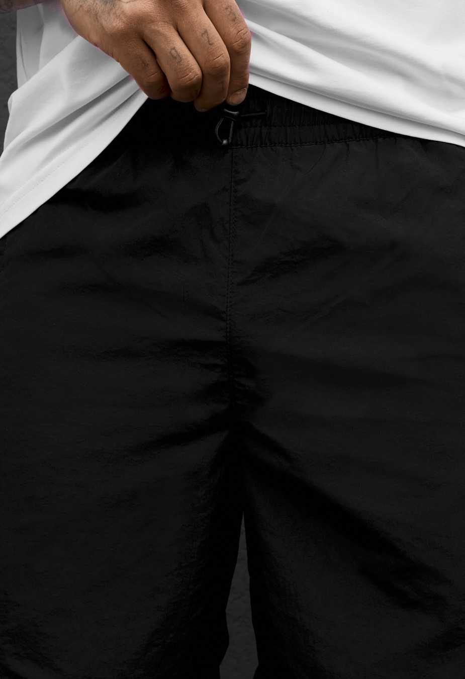 Spodenki płażowe Staff ste black & olive reflective