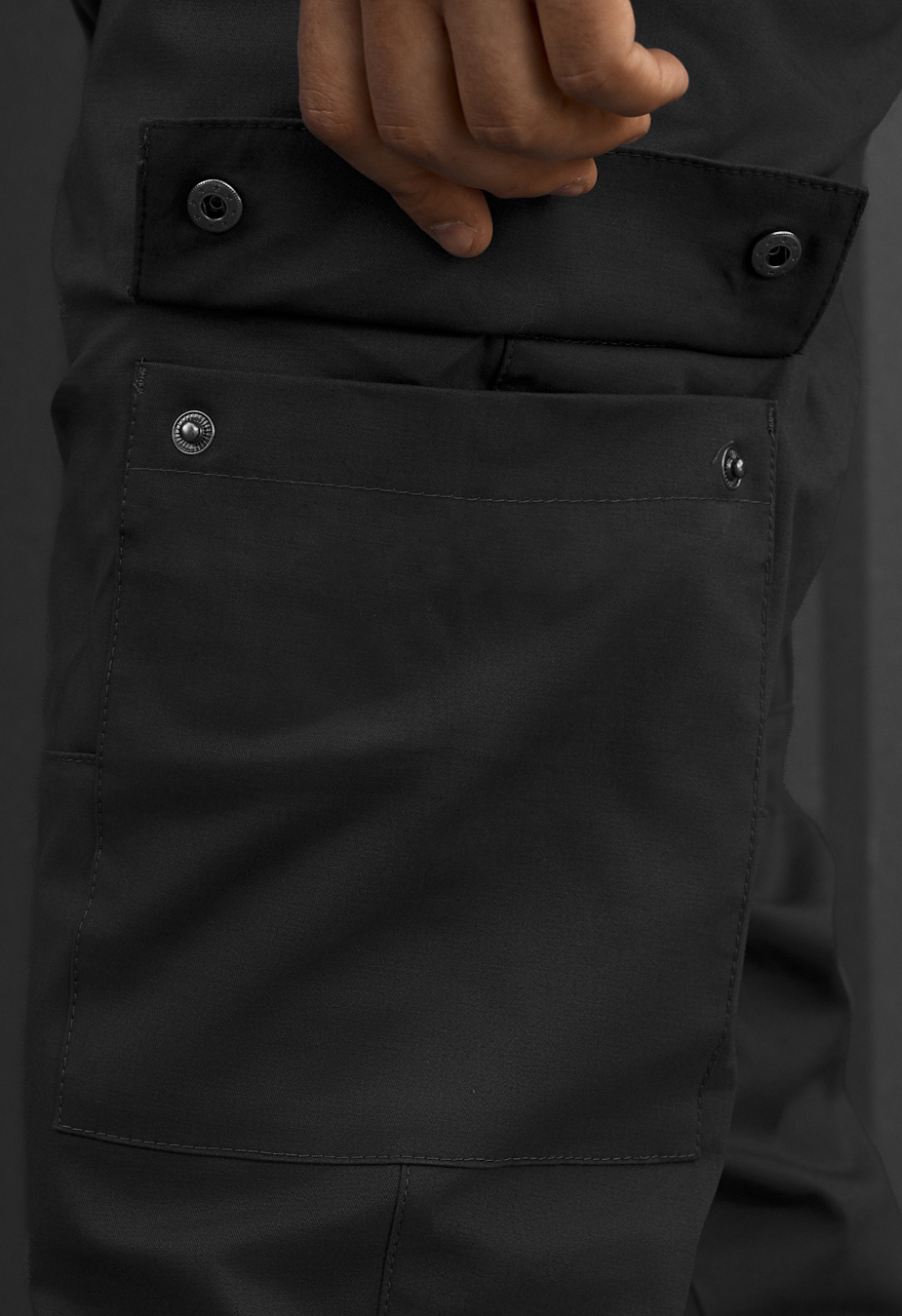 Spodnie Staff hid cargo dark gray