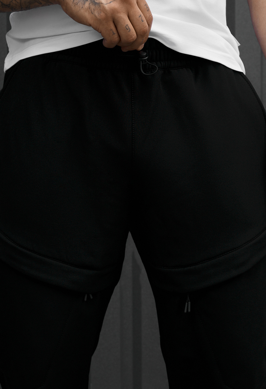 Spodnie ocieplane Staff cu black fleece