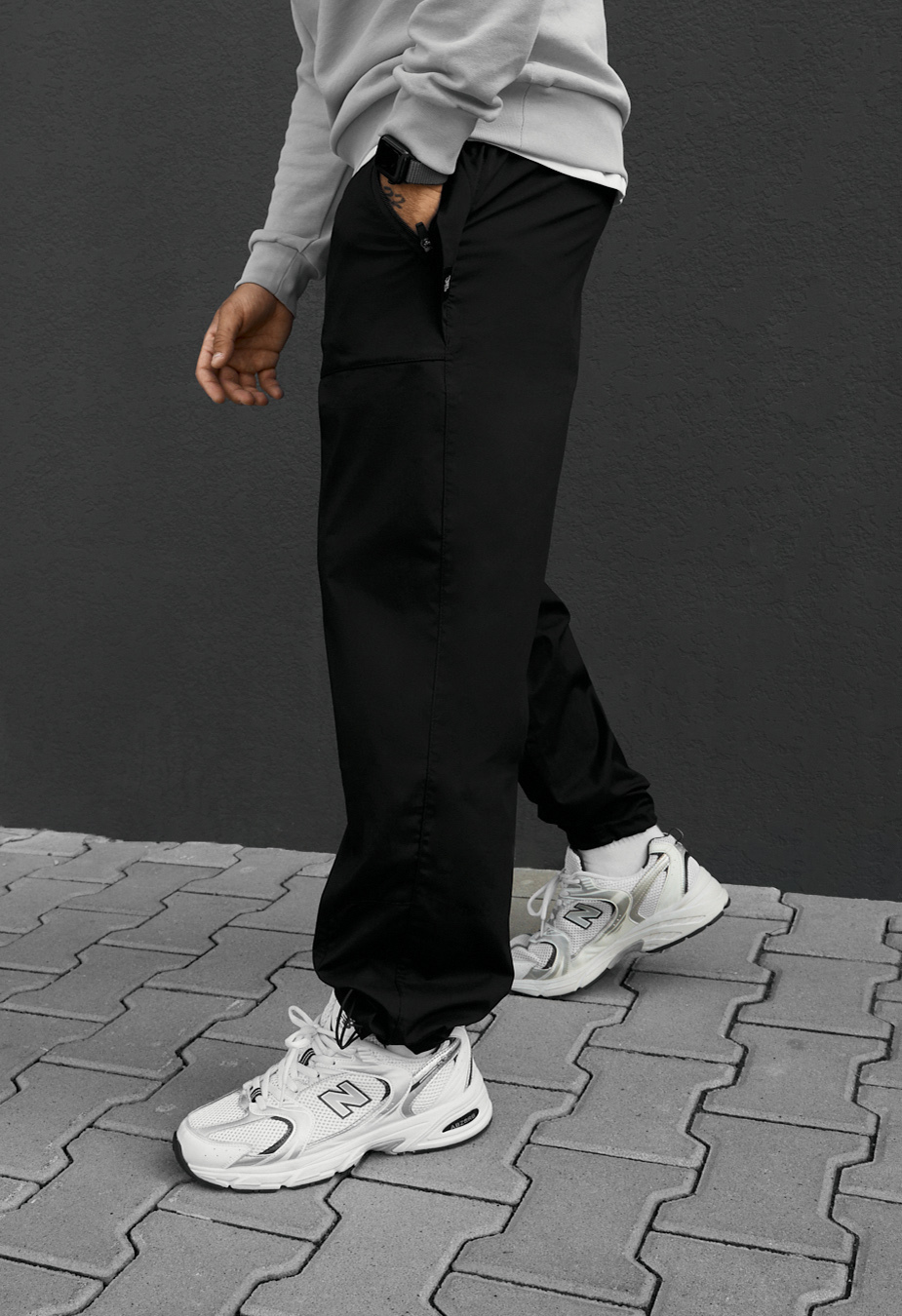 Joggery Staff tu black