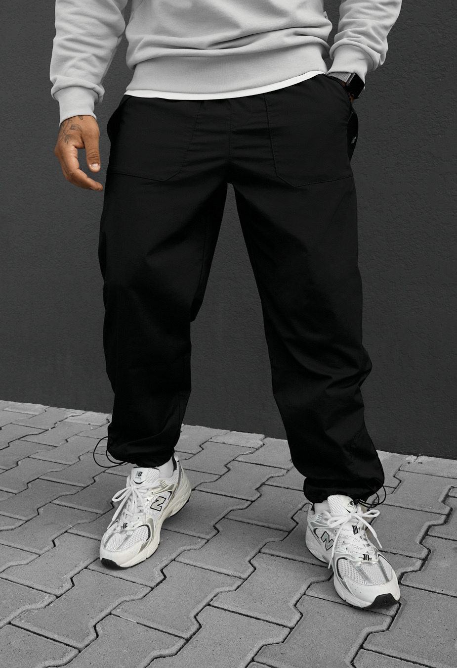 Joggery Staff tu black
