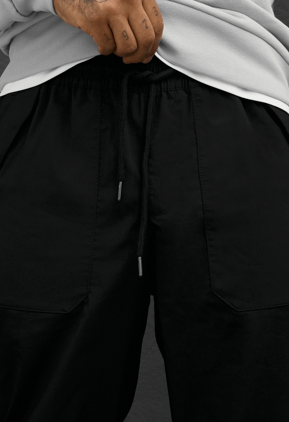 Joggery Staff tu black