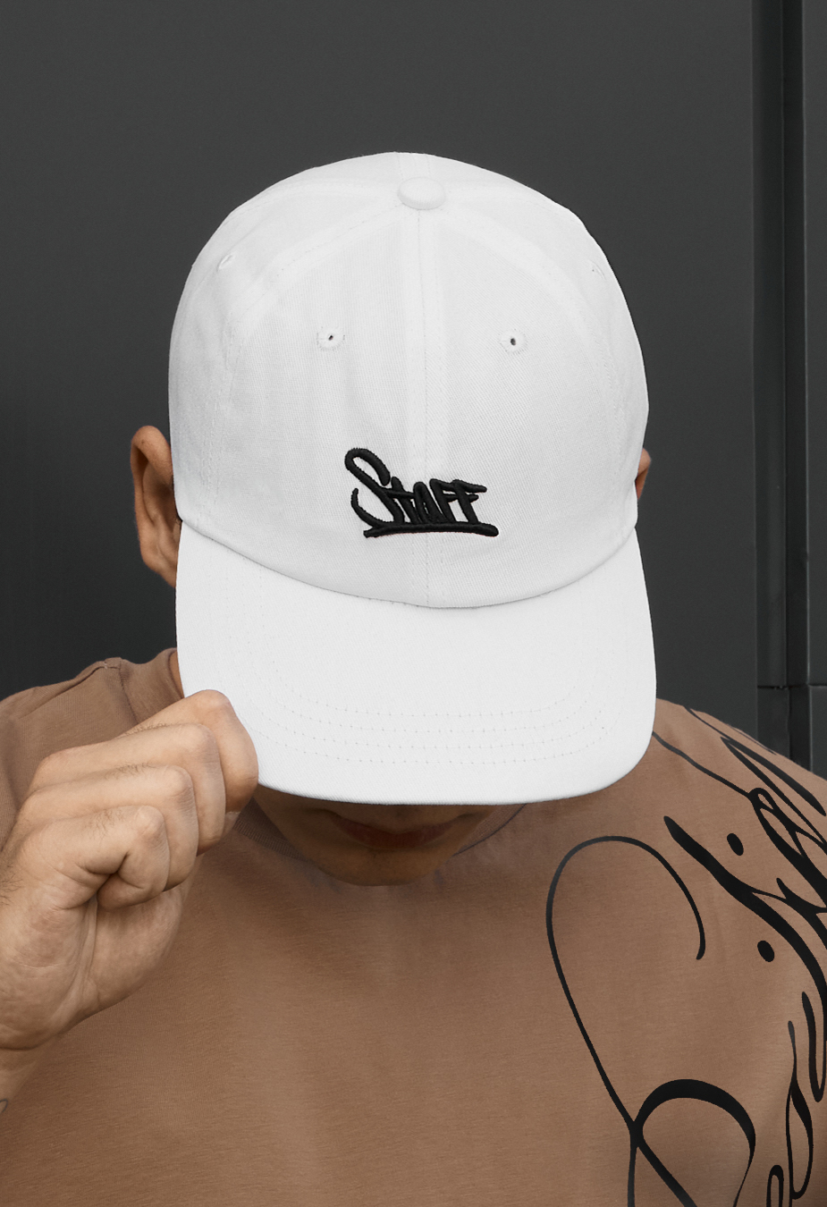 Czapka Staff white logo