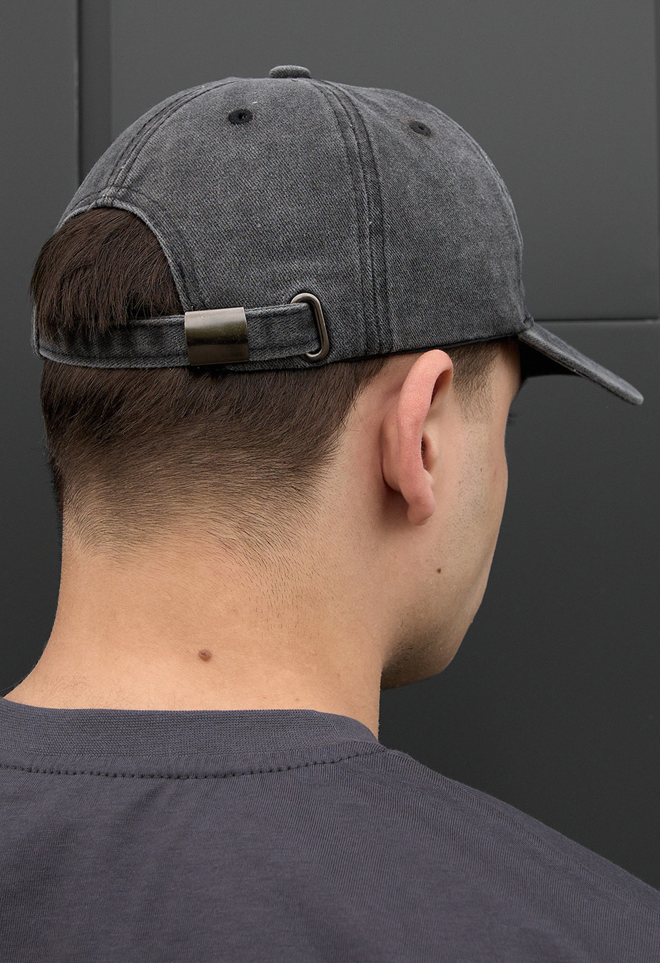 Czapka Staff dark gray logo