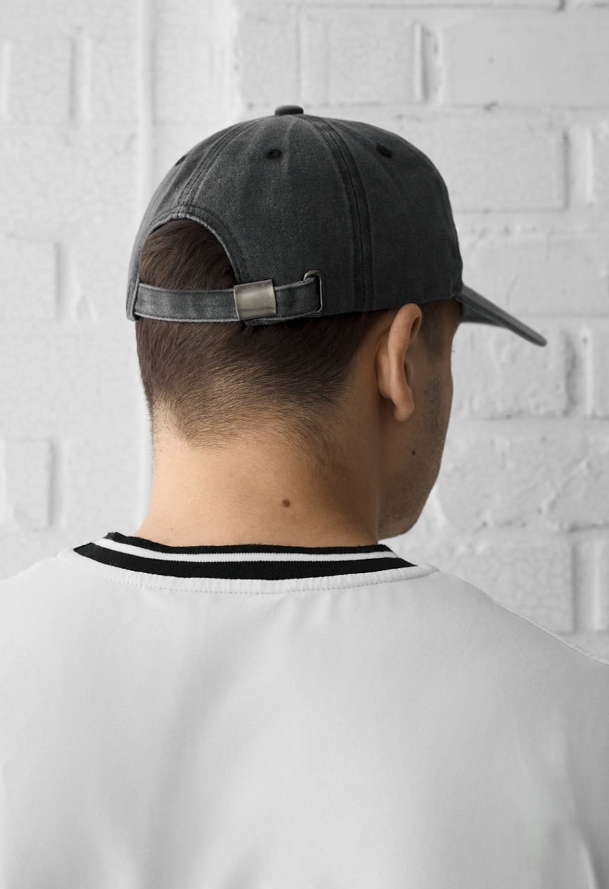 Czapka Staff dark gray logo
