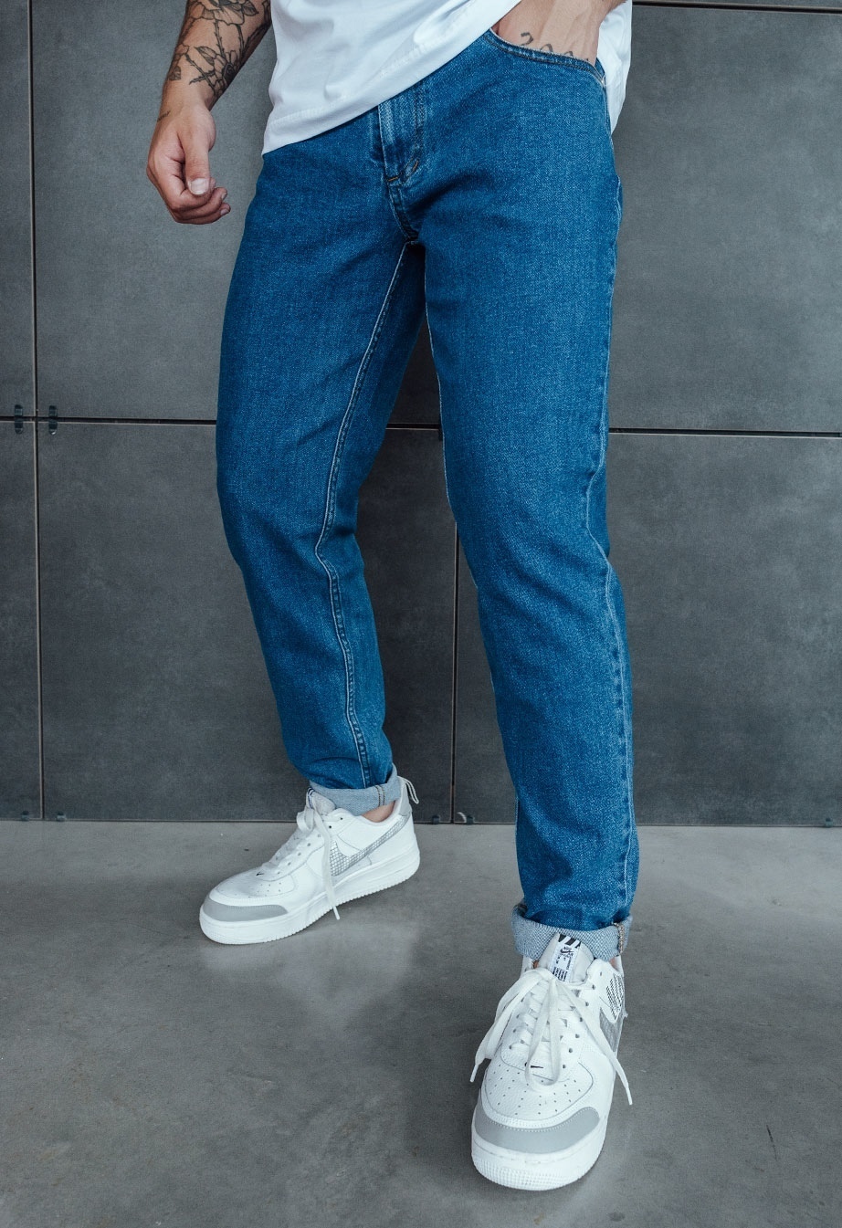 Jeansy Staff c1 slim