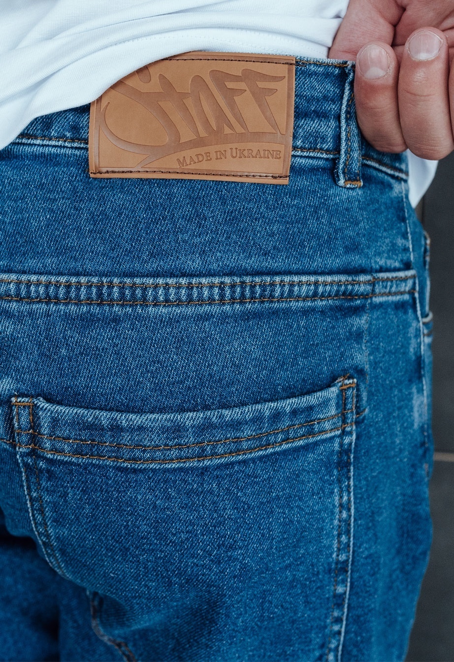 Jeansy Staff c1 slim