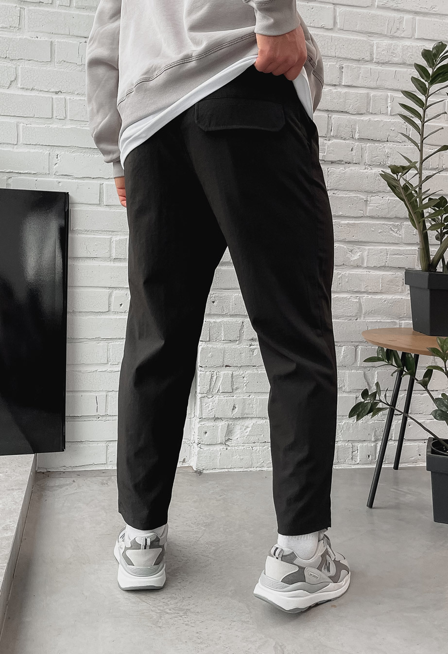 Spodnie Staff gr black