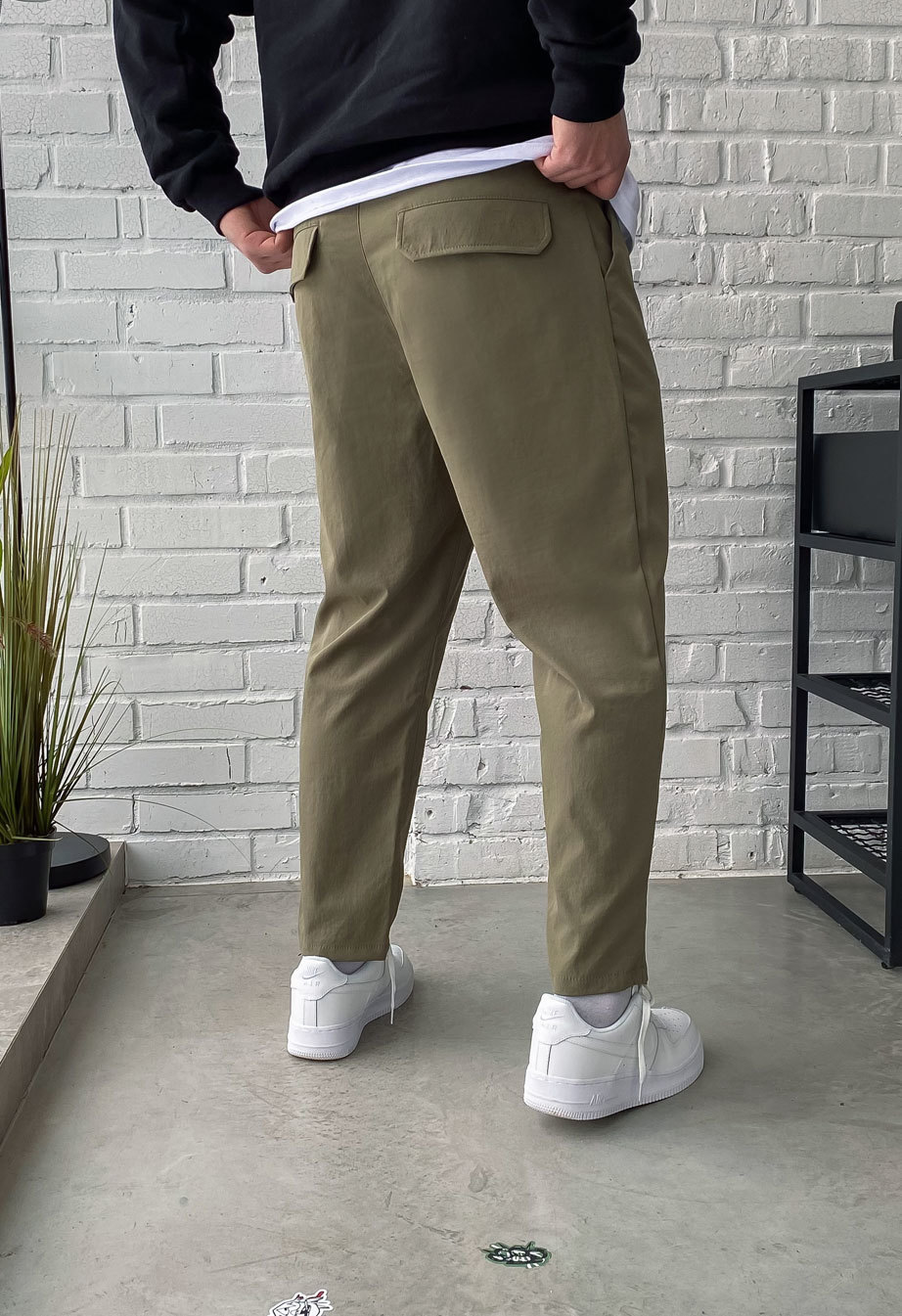 Spodnie Staff gr khaki
