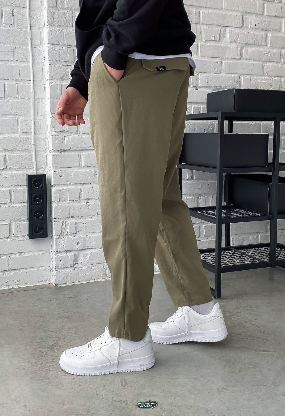 Spodnie Staff gr khaki