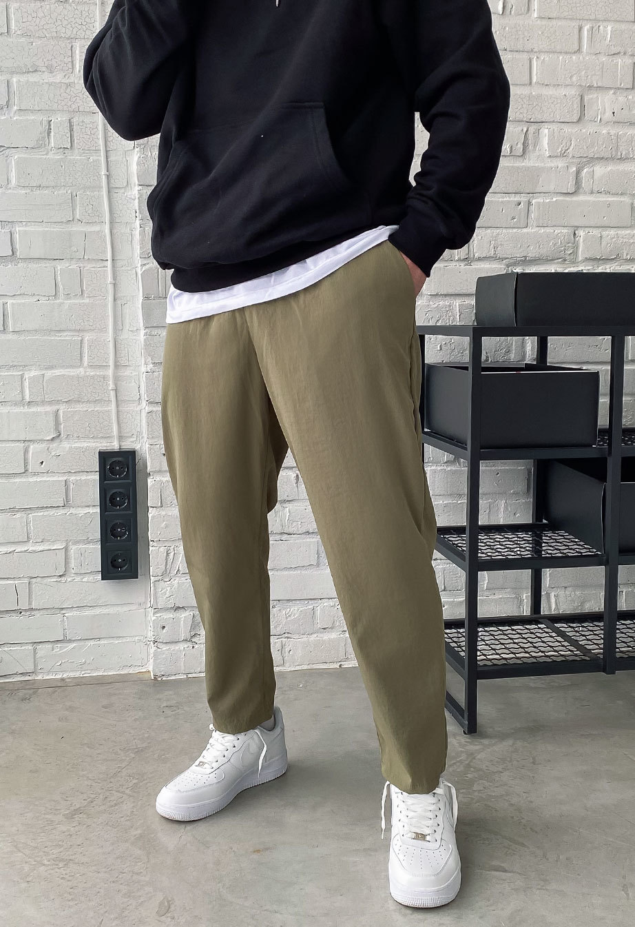 Spodnie Staff gr khaki