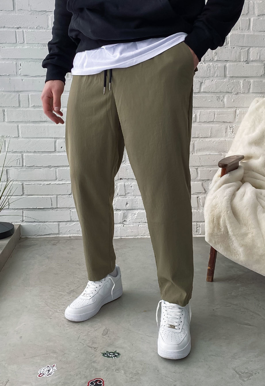 Spodnie Staff gr khaki