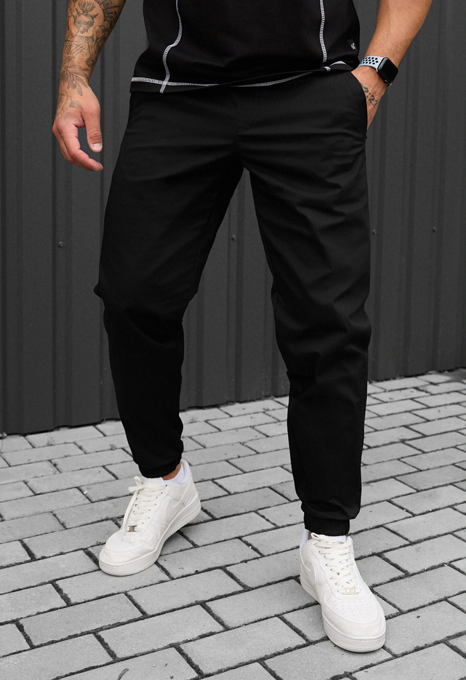 Joggery Staff pa black