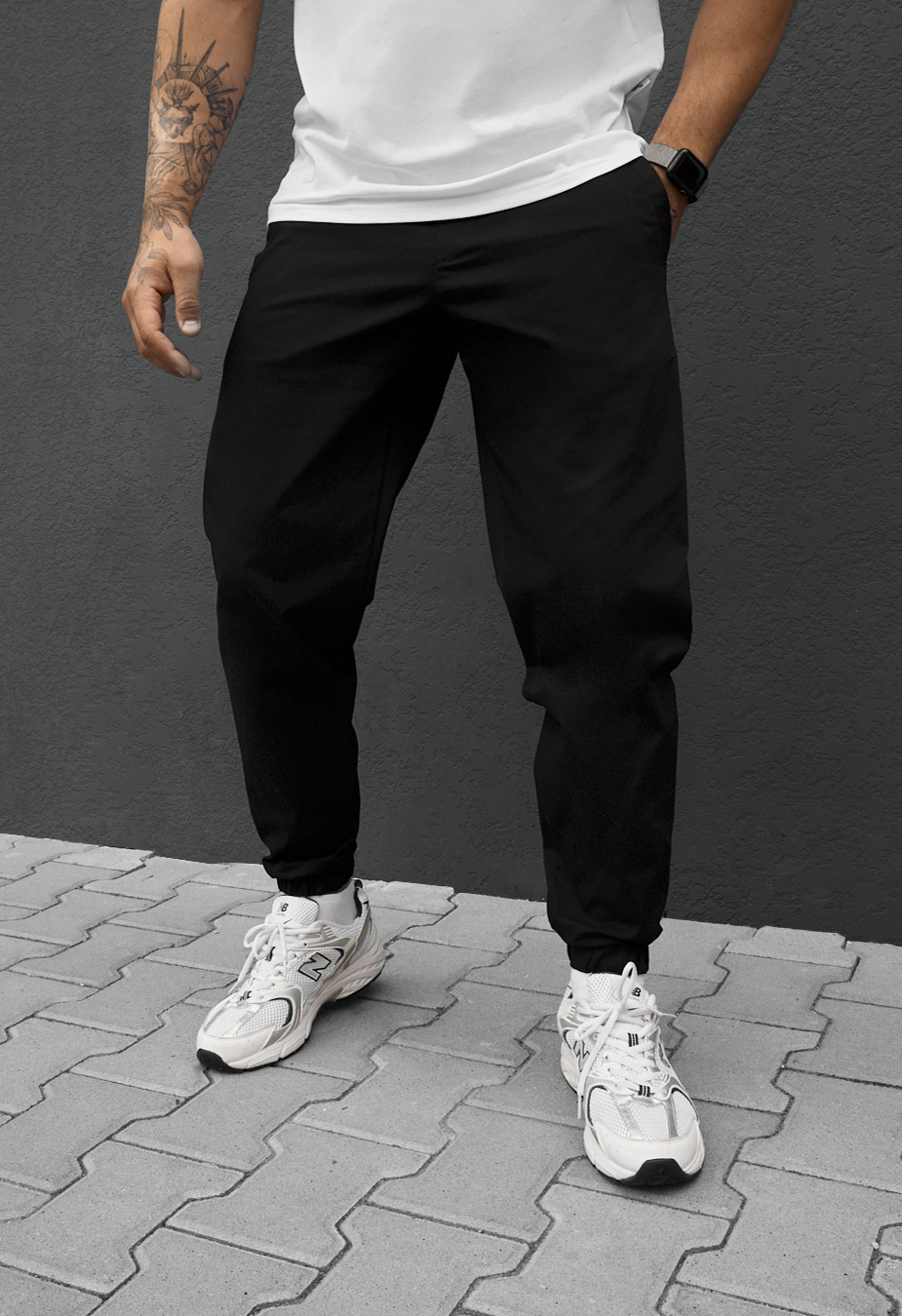 Joggery Staff pa black