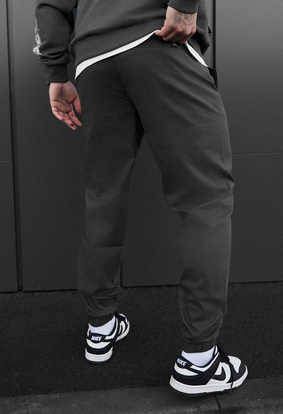 Joggery Staff pa dark gray