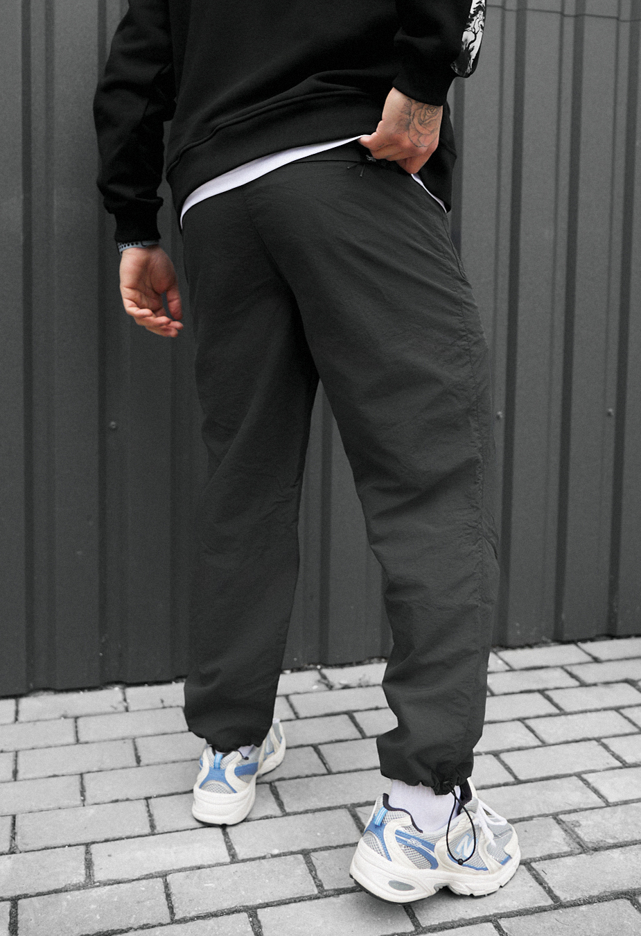 Spodnie Staff ni dark gray