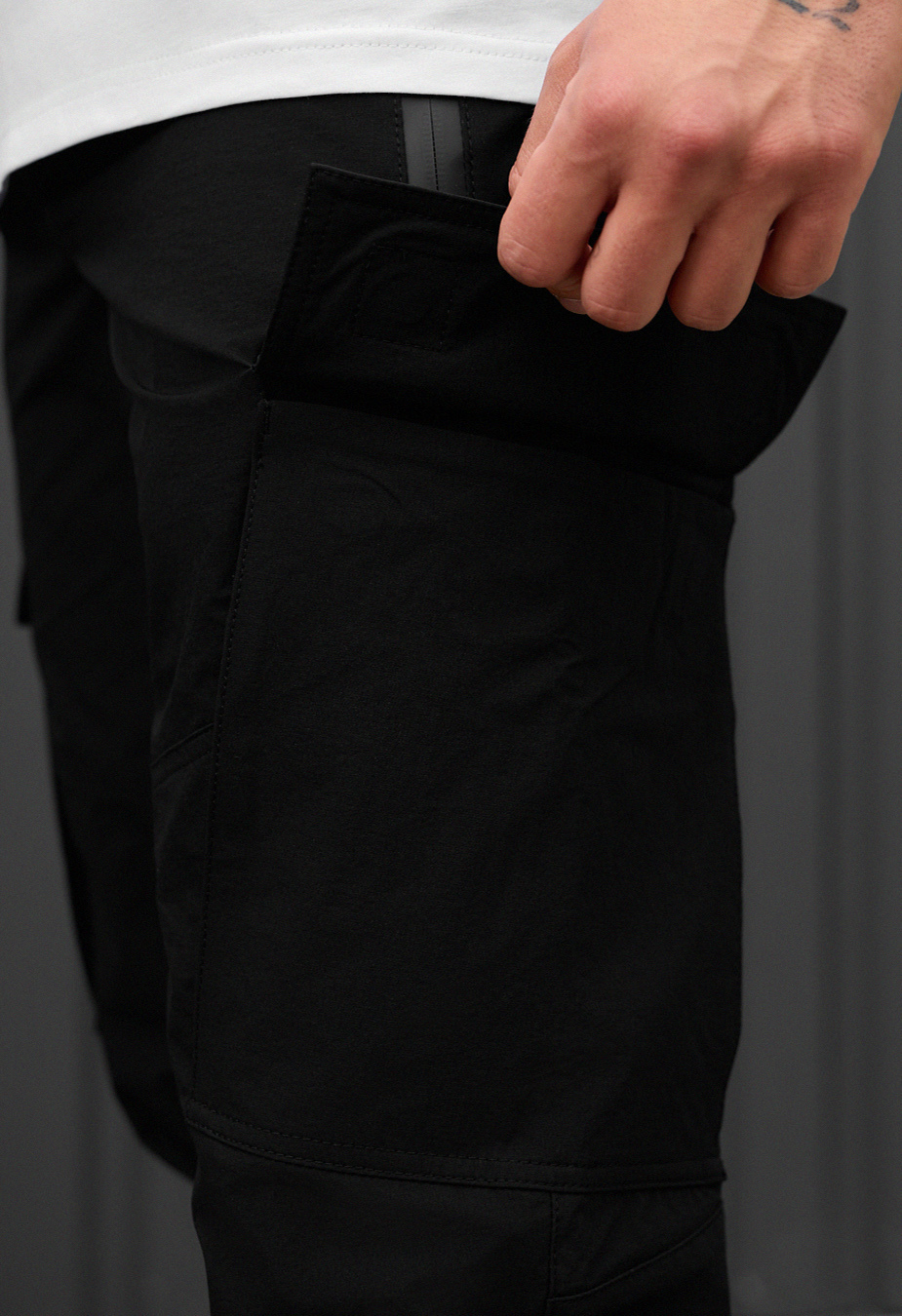 Spodnie Staff cargo pa black
