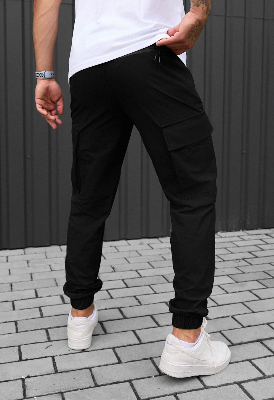 Spodnie Staff cargo pa black