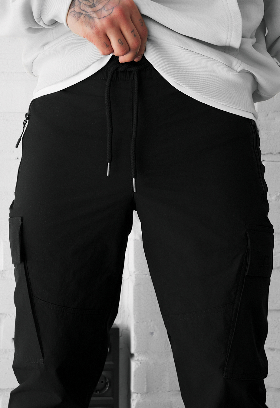 Spodnie Staff cargo pa black