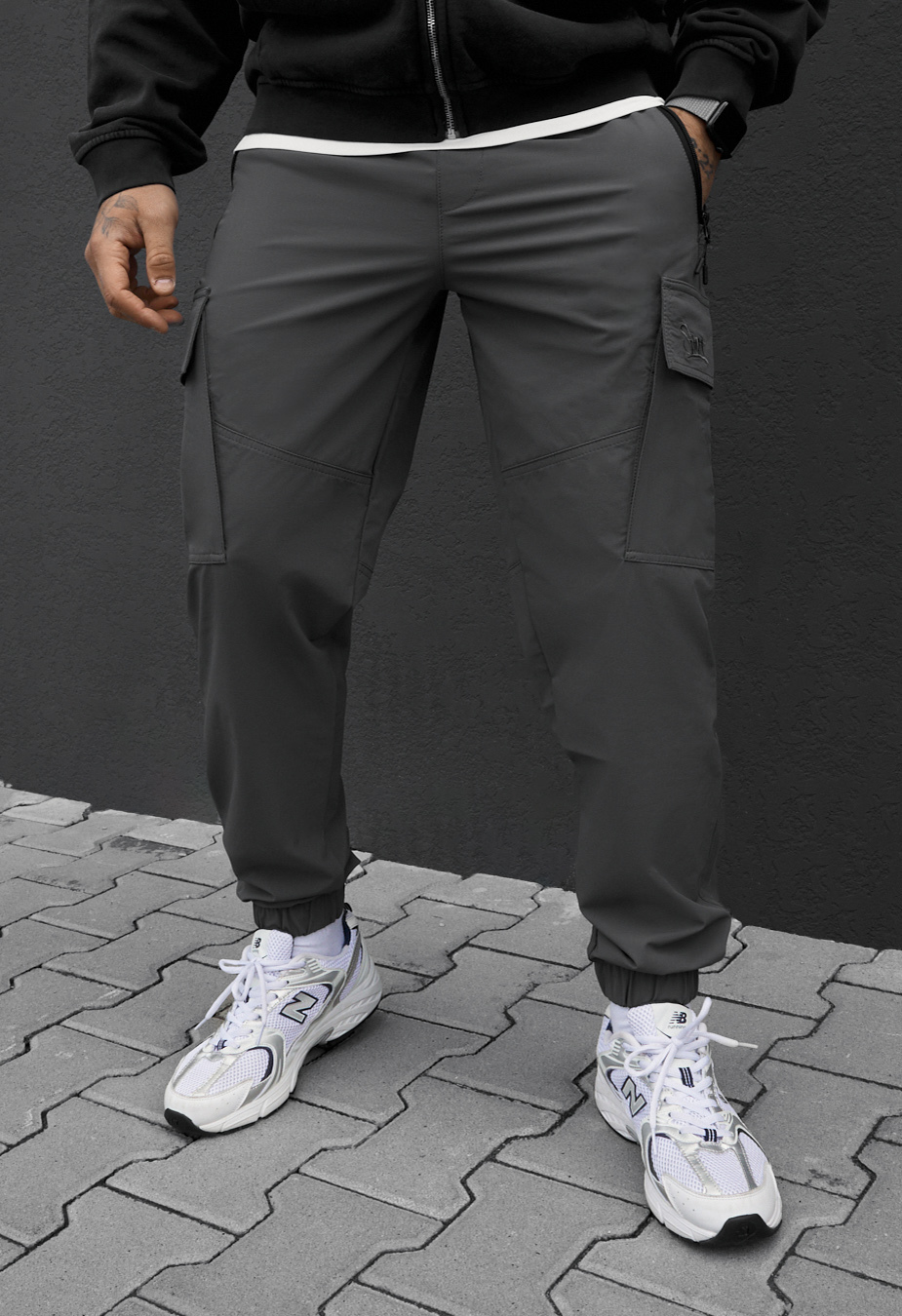 Spodnie Staff cargo pa gray