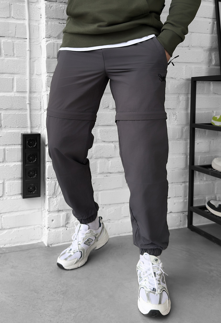 Joggery Staff gu gray logo