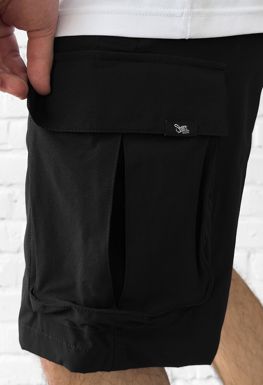 Spodenki Staff cargo soe black