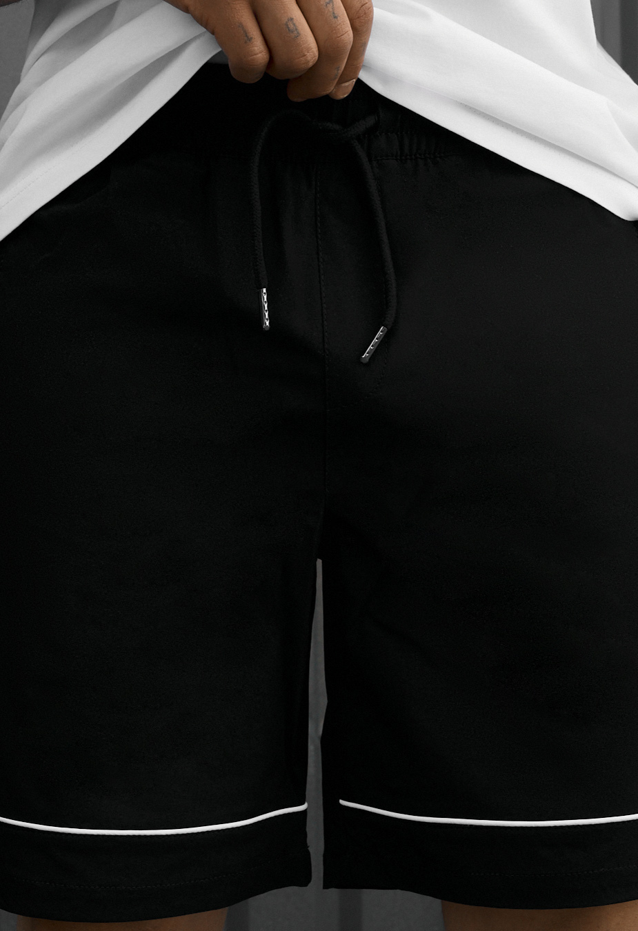Spodenki Staff par black reflective