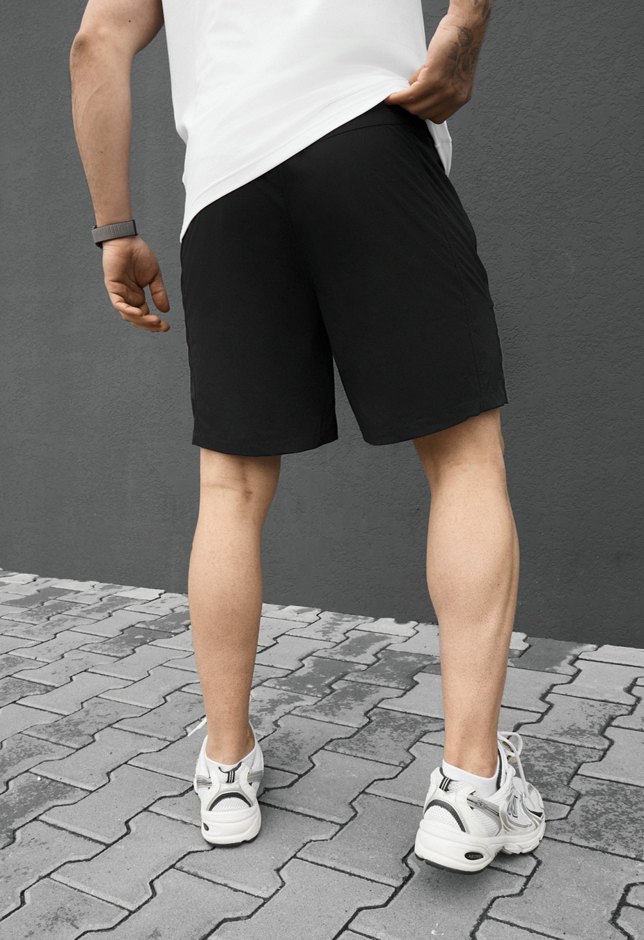 Spodenki Staff fro black