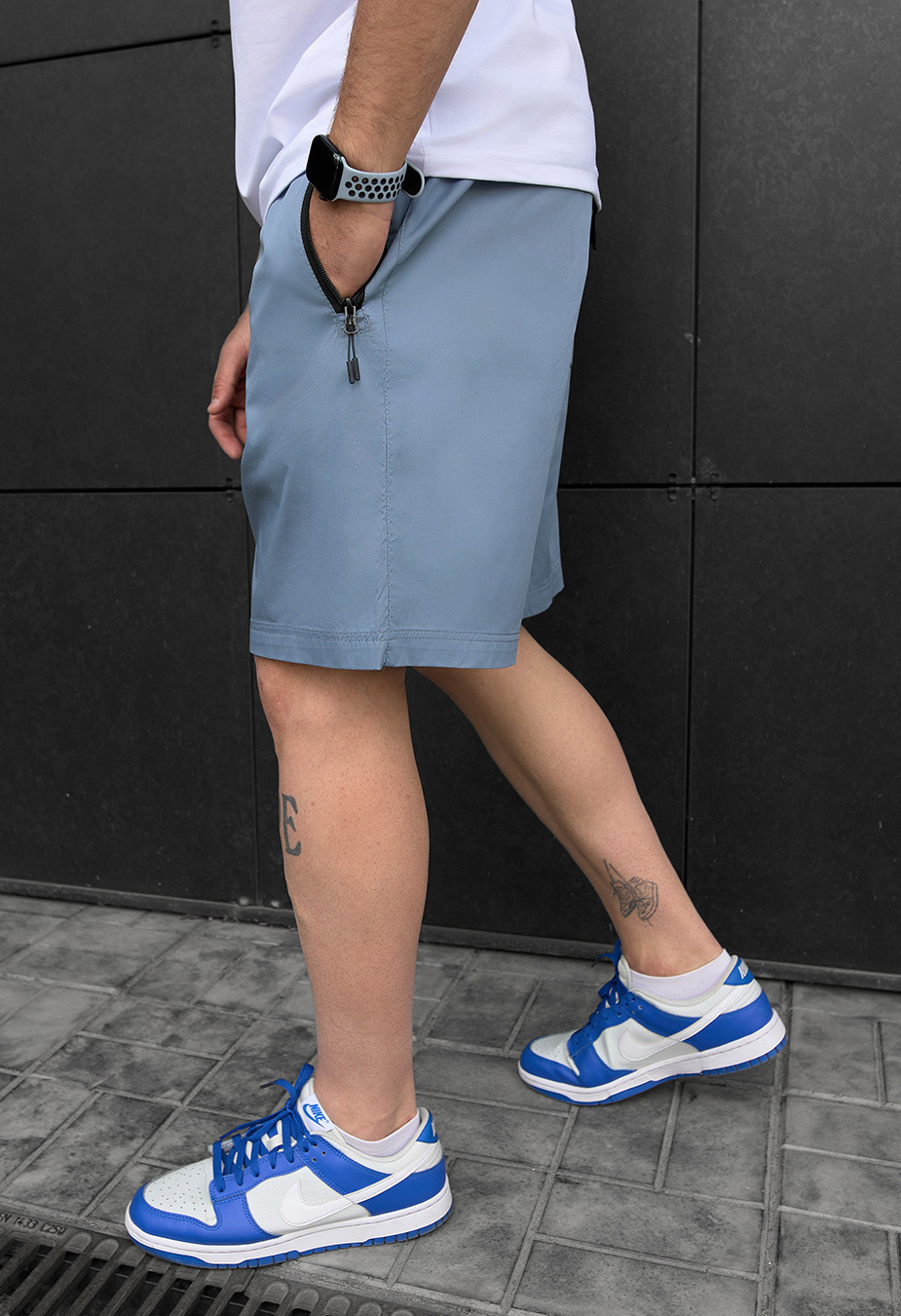 Spodenki chinos Staff ado blue