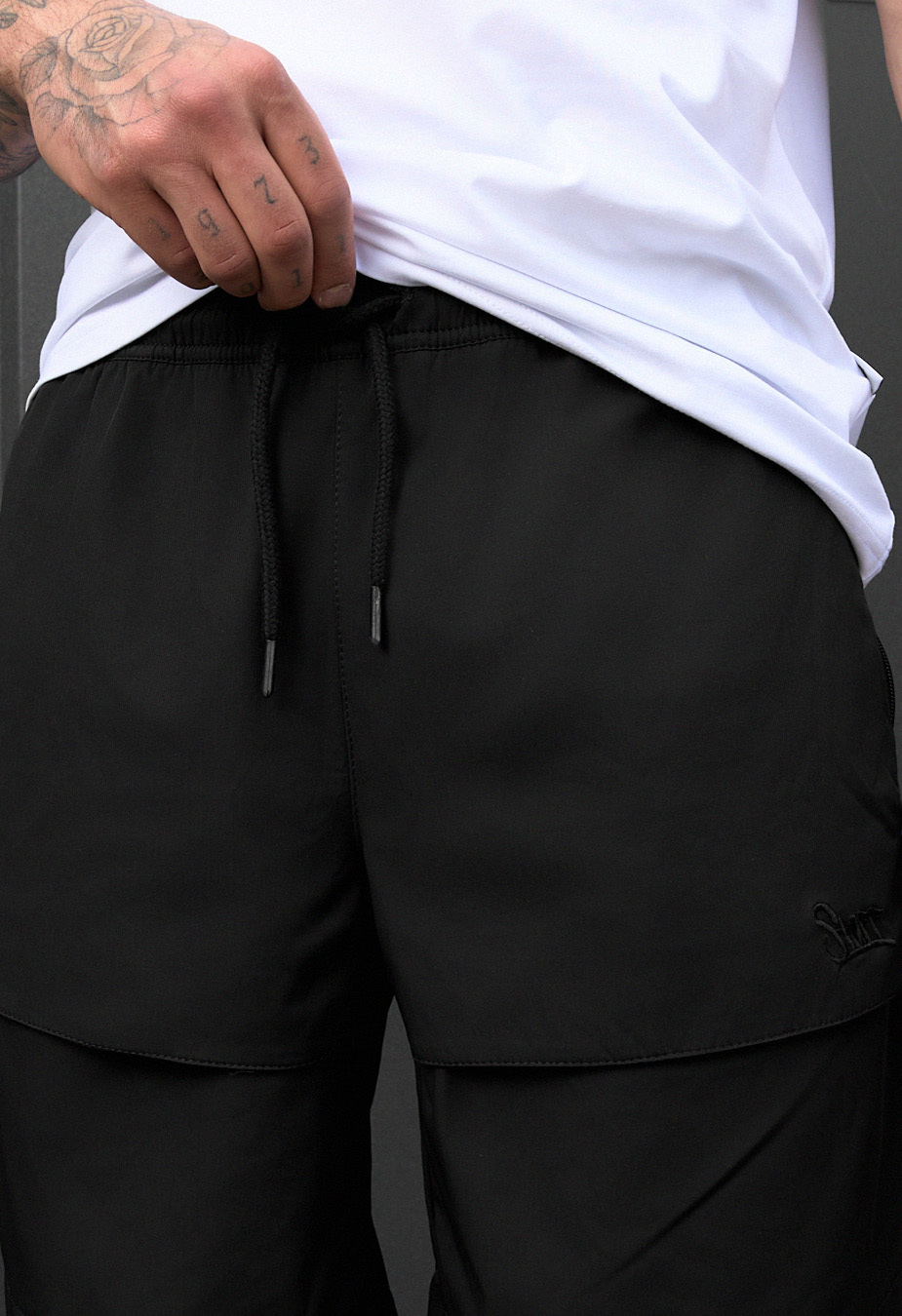 Spodenki Staff cargo vin black