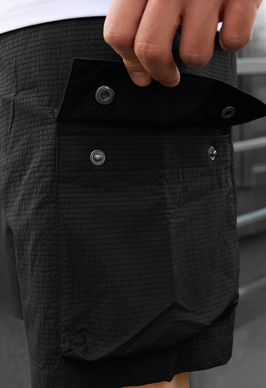 Spodenki Staff cargo sen black
